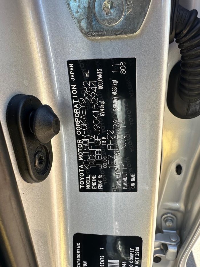 2014 Toyota Landcruiser Prado GXL