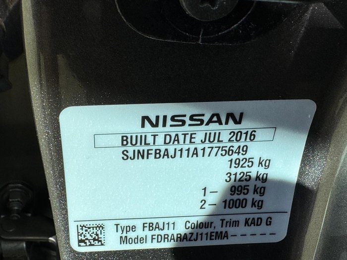 2016 Nissan QASHQAI ST