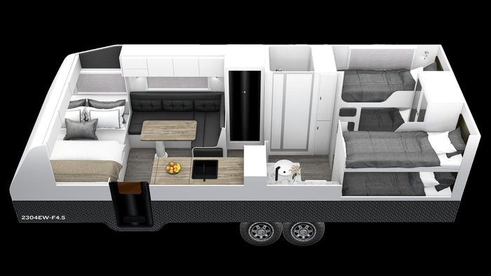 2026 Wonderland RV Hornet Quad Bunk