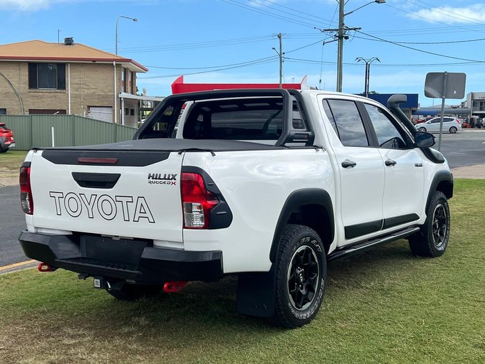 2020 Toyota Hilux Rugged X GUN126R 4X4 Dual Range Glacier White