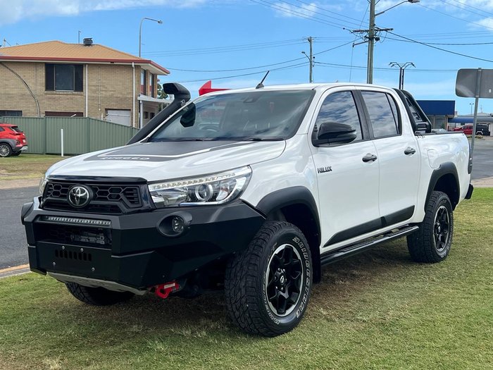 2020 Toyota Hilux Rugged X GUN126R 4X4 Dual Range Glacier White