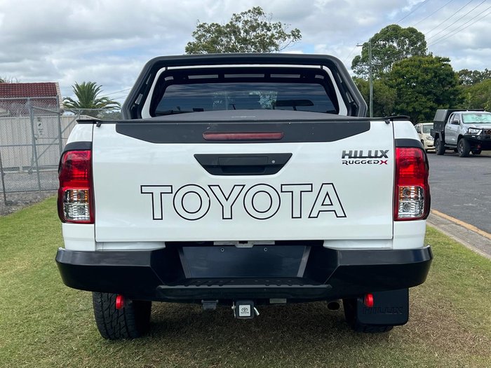 2020 Toyota Hilux Rugged X GUN126R 4X4 Dual Range Glacier White