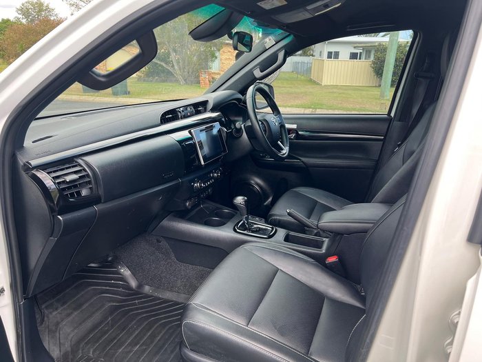 2020 Toyota Hilux Rugged X GUN126R 4X4 Dual Range Glacier White
