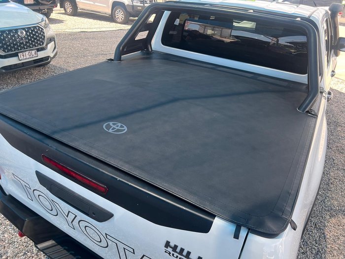 2020 Toyota Hilux Rugged X GUN126R 4X4 Dual Range Glacier White