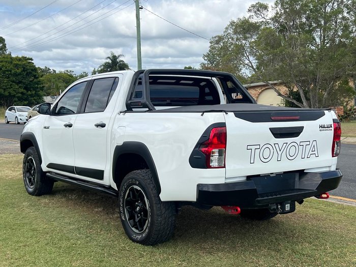 2020 Toyota Hilux Rugged X GUN126R 4X4 Dual Range Glacier White