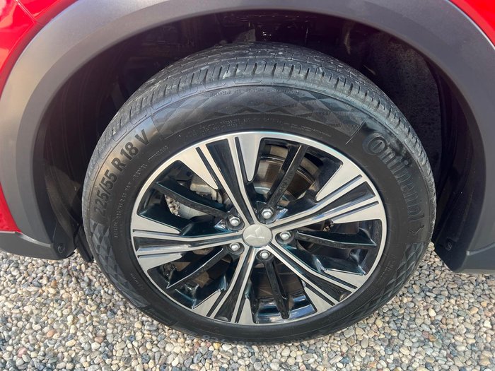 2017 Mitsubishi Eclipse Cross Exceed YA MY18 AWD Red Diamond