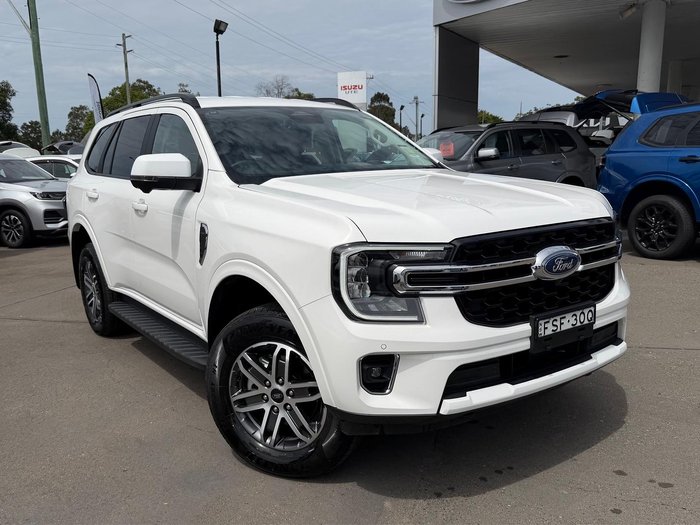 2025 Ford Everest Trend MY25.50 4X4 Dual Range Arctic White