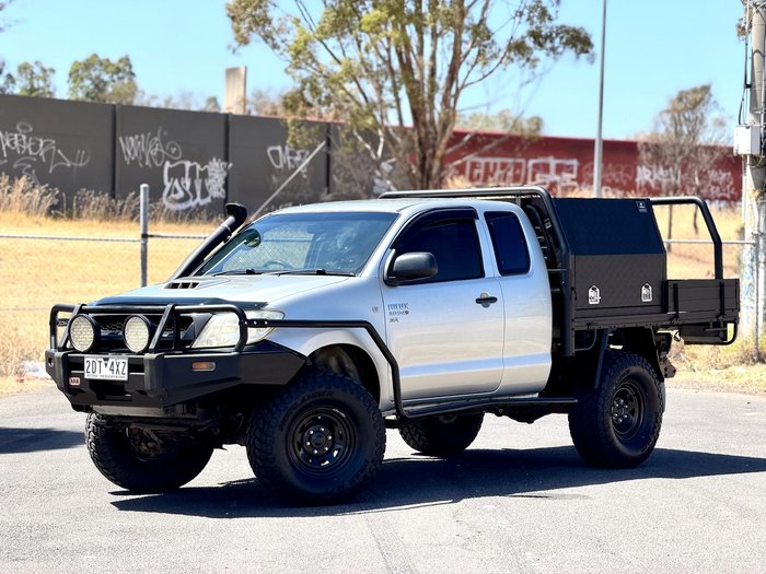 2008 Toyota Hilux SR KUN26R MY08 4X4 Sterling Silver