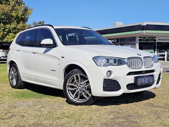 2017 BMW X3 xDrive30d F25 LCI 4X4 Constant Alpine White