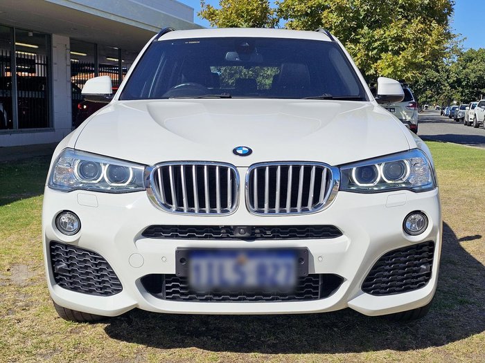 2017 BMW X3 xDrive30d F25 LCI 4X4 Constant Alpine White