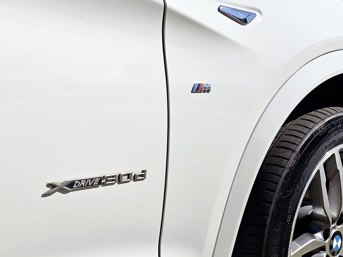 2017 BMW X3 xDrive30d F25 LCI 4X4 Constant Alpine White