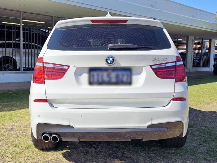 2017 BMW X3 xDrive30d F25 LCI 4X4 Constant Alpine White