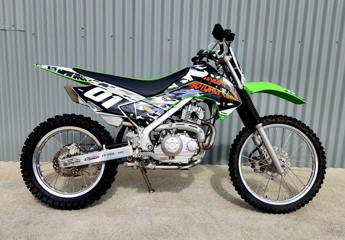 2011 Kawasaki KLX140 KLX Green