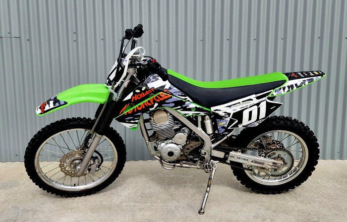 2011 Kawasaki KLX140 KLX Green