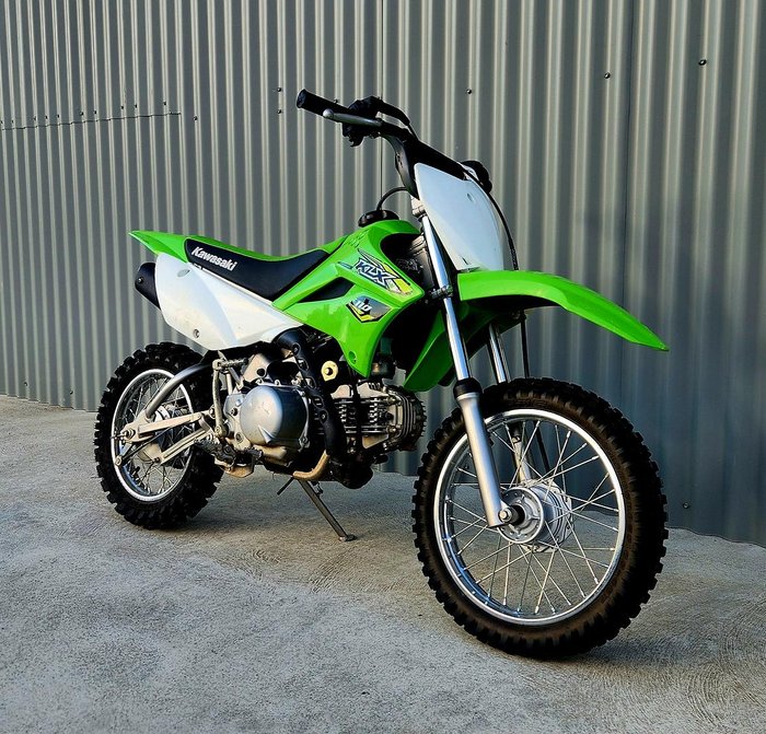 2018 Kawasaki KLX110 KLX Green