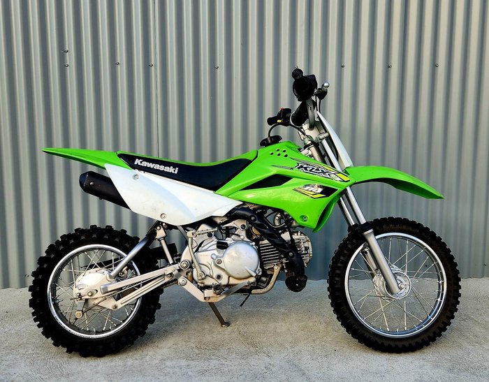 2018 Kawasaki KLX110 KLX Green