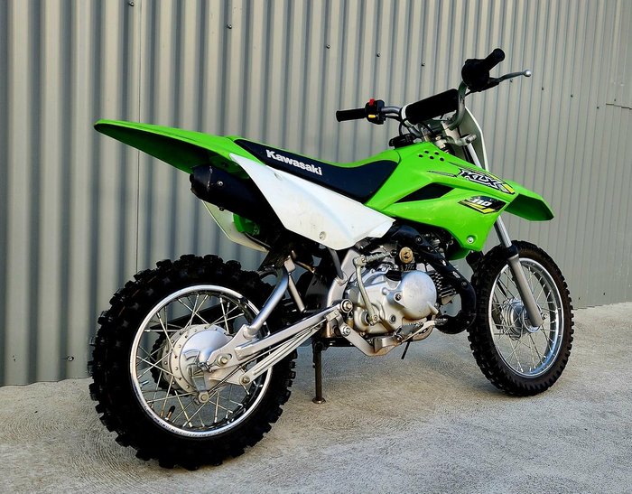 2018 Kawasaki KLX110 KLX Green