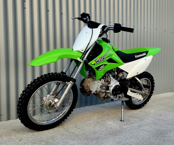 2018 Kawasaki KLX110 KLX Green