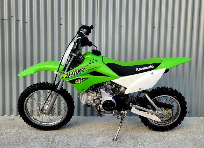 2018 Kawasaki KLX110 KLX Green