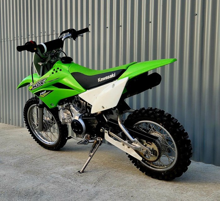 2018 Kawasaki KLX110 KLX Green