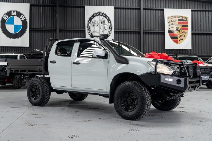 2020 Isuzu D-MAX SX MY19 4X4 Dual Range Splash White