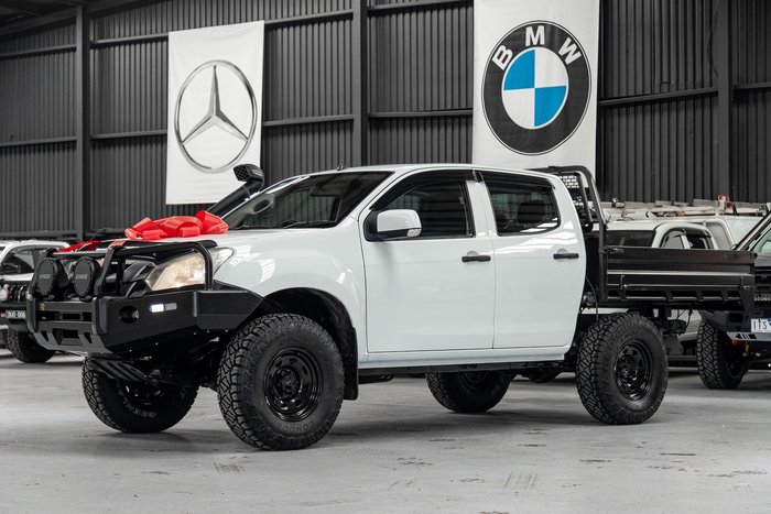 2020 Isuzu D-MAX SX MY19 4X4 Dual Range Splash White
