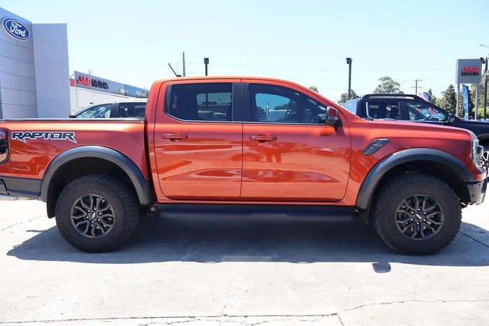 2023 Ford Ranger Raptor MY22 4X4 Dual Range Orange