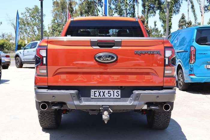 2023 Ford Ranger Raptor MY22 4X4 Dual Range Orange