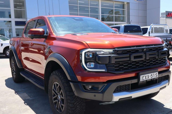 2023 Ford Ranger Raptor MY22 4X4 Dual Range Orange