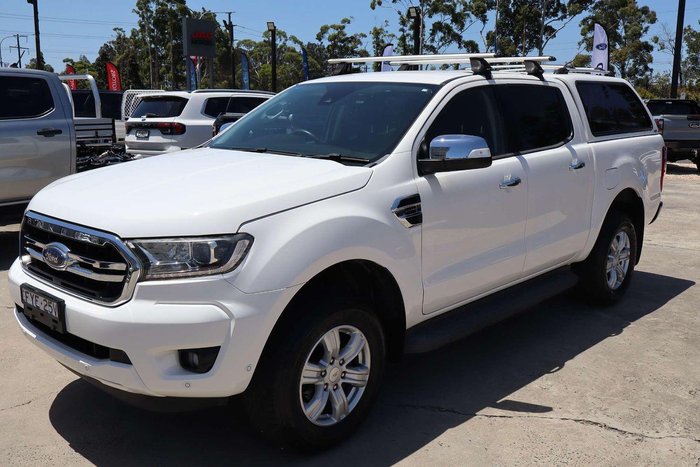 2020 Ford Ranger XLT PX MkIII MY20.25 4X4 Dual Range Arctic White