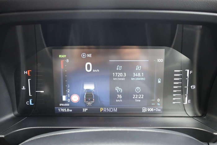 2025 Ford Ranger PHEV Wildtrak MY25.75 Four Wheel Drive Agate Black