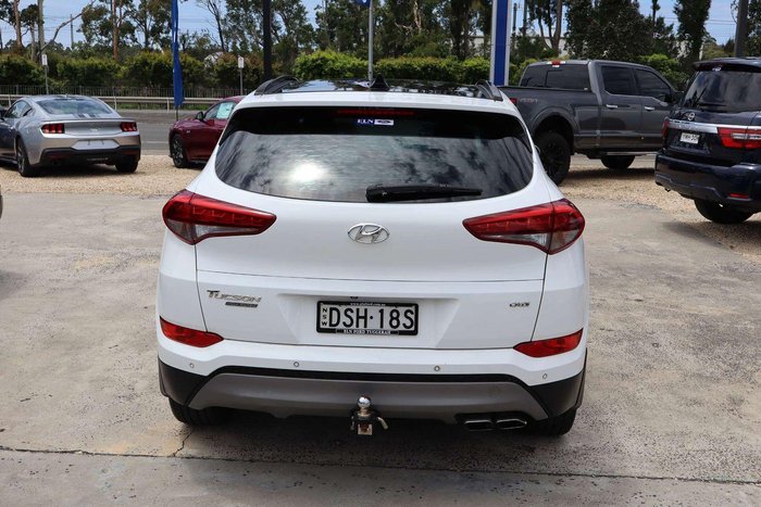 2017 Hyundai Tucson Highlander TLE2 MY18 AWD White