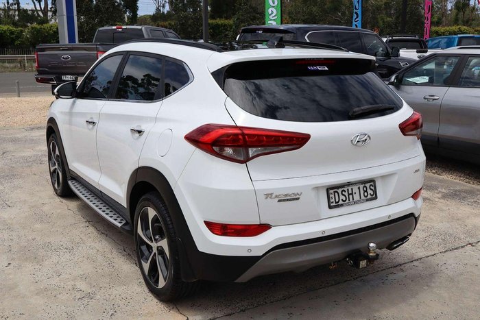 2017 Hyundai Tucson Highlander TLE2 MY18 AWD White