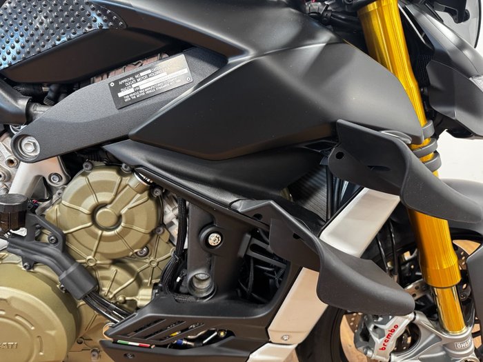 2021 Ducati STREETFIGHTER V4 S Black