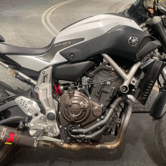 2015 Yamaha MT-07 White