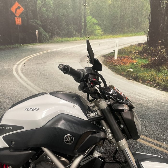 2015 Yamaha MT-07 White