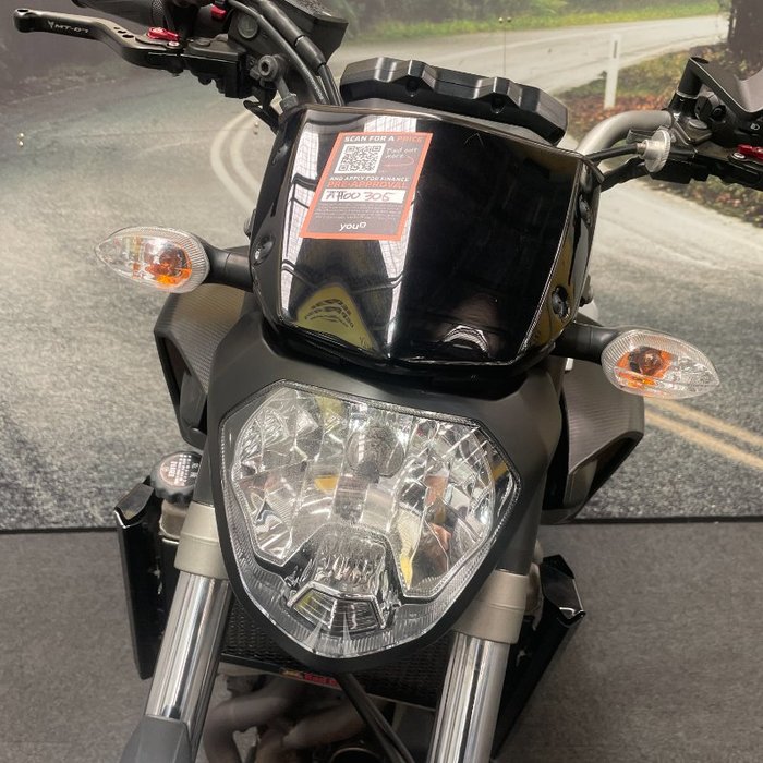 2015 Yamaha MT-07 White