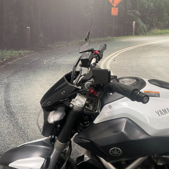 2015 Yamaha MT-07 White