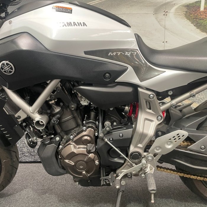 2015 Yamaha MT-07 White