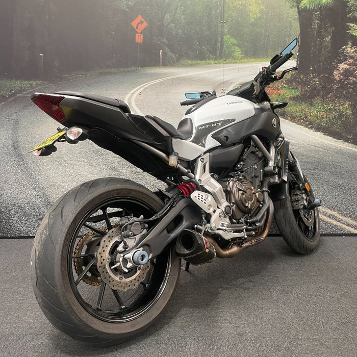 2015 Yamaha MT-07 White