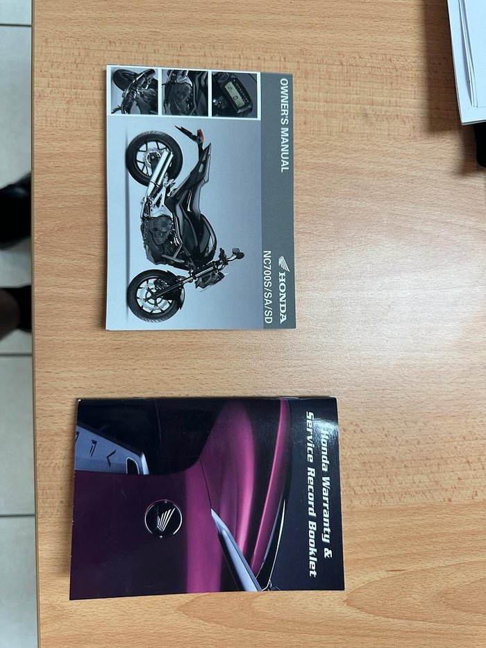 2012 Honda NC700SA NC White