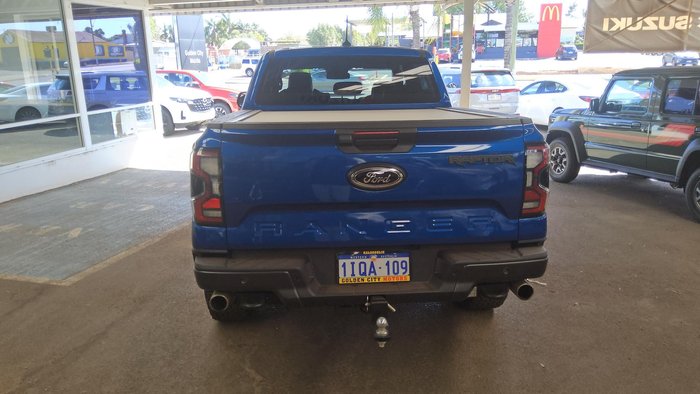 2024 Ford Ranger Raptor MY24.50 4X4 Dual Range Blue Lightning