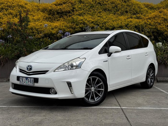2012 Toyota Prius V i-Tech ZVW40R Crystal Pearl