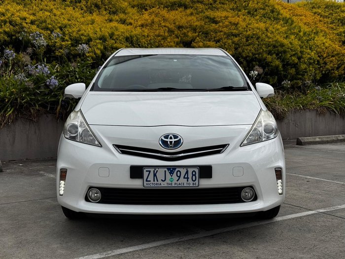 2012 Toyota Prius V i-Tech ZVW40R Crystal Pearl