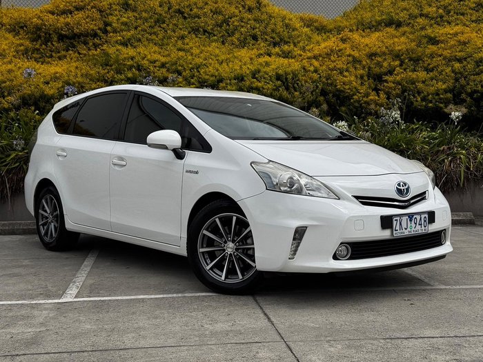 2012 Toyota Prius V i-Tech ZVW40R Crystal Pearl