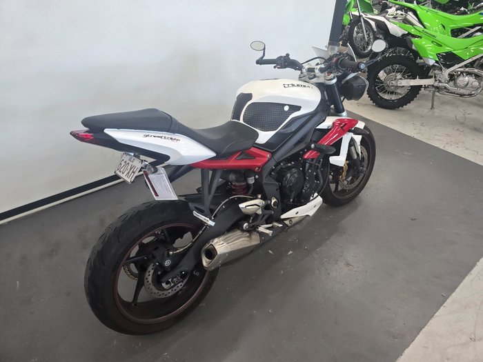2013 Triumph STREET TRIPLE White