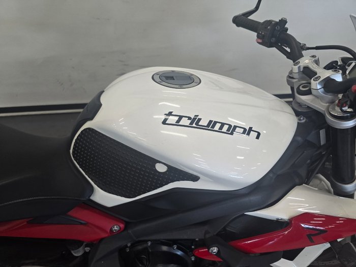 2013 Triumph STREET TRIPLE White