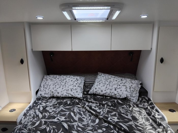 2026 Cadillac RV Gaia Couples Rear Club Lounge 22.6Ft