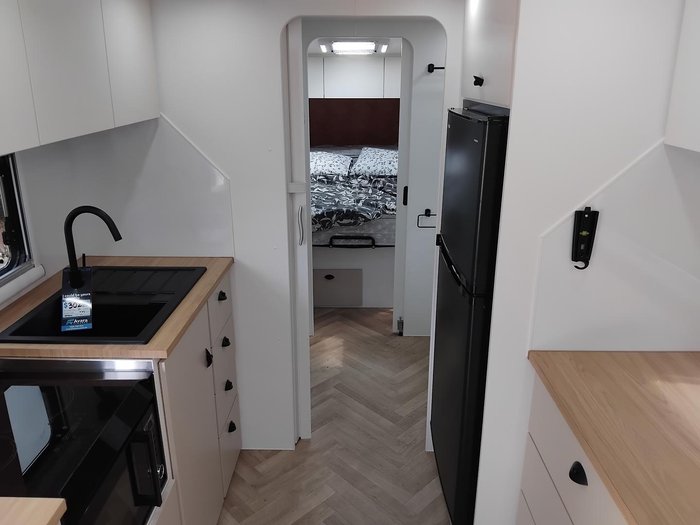 2026 Cadillac RV Gaia Couples Rear Club Lounge 22.6Ft