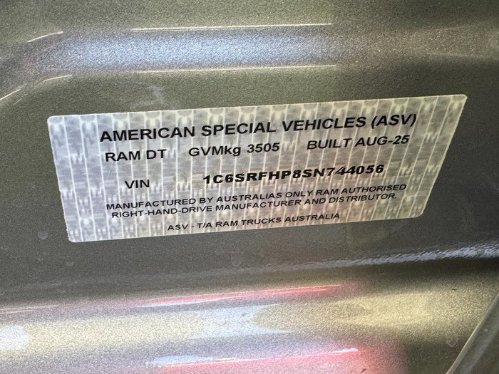 2025 RAM 1500 Limited Hurricane HO RamBox